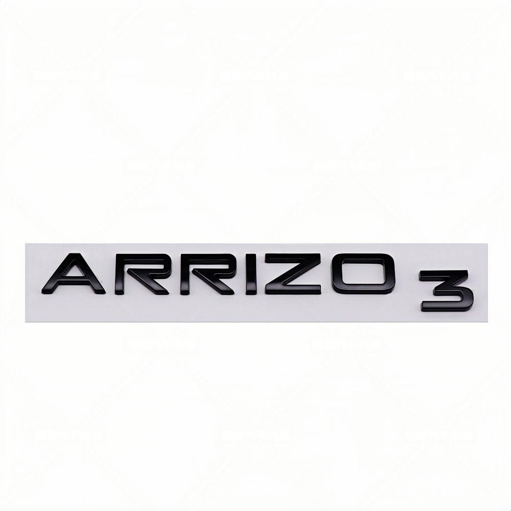 3D ABS ARRIZO / 3 / 5 / 7 / 8 GX / EX Logo Znak Nálepka Zadní Kufr Auta Znak Nálepka Vysoce Kvalitní Automobilové Vnější Doplňky