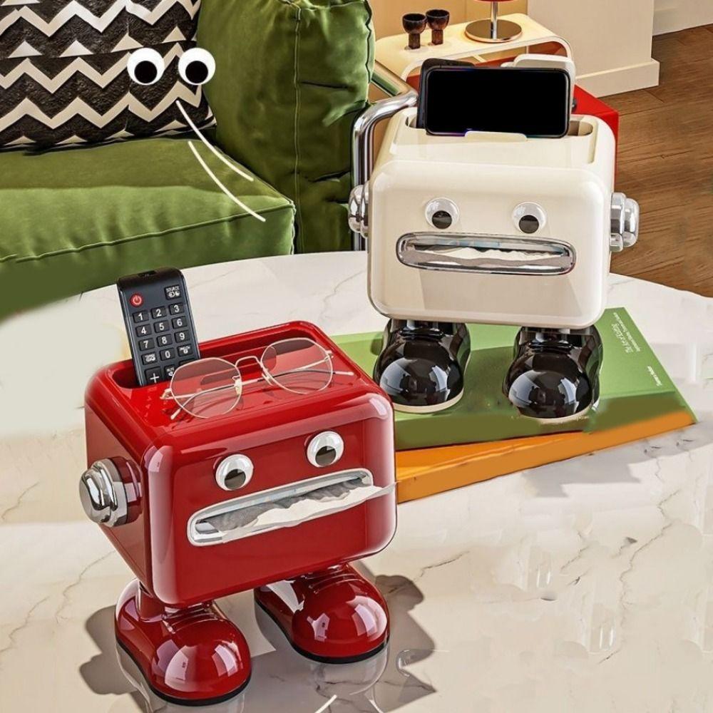 Cute Cartoon Tissue Box Large Capacity Napkin Storage Box Napkin Holder  Living Room