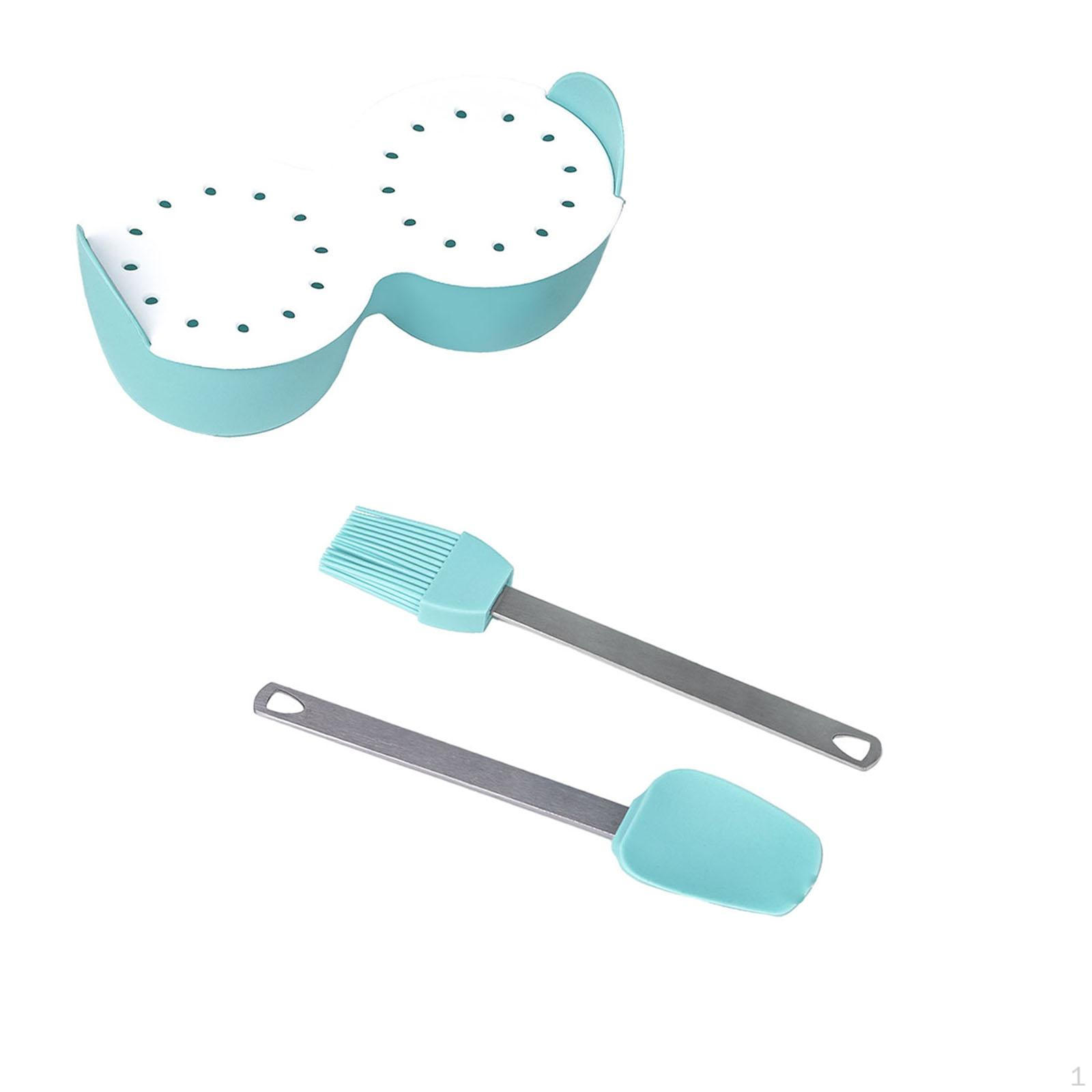 

Convenient Egg Steamer Basket for Breakfast Cooking синий