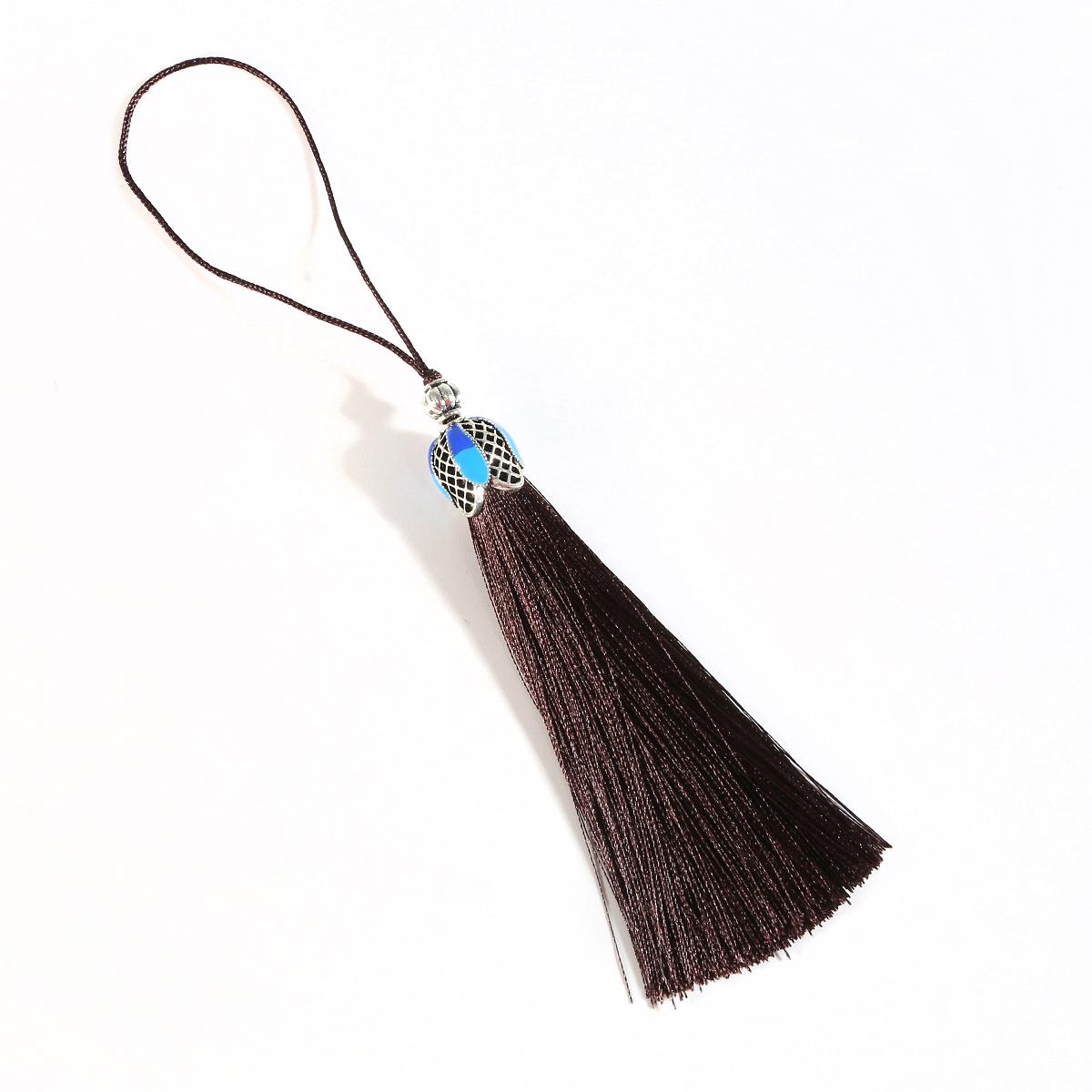 

Бавовняна шовкова китиця Бахрома Щітка Підвісна мотузка DIY китиці Бахрома Кулон для шиття виготовлення ювелірних виробів