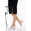 Women's Genuine Leather Square Heeled Stylish Sandals
