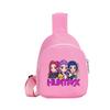 Cartoon Anime K-Pop Demon Hunters Printed Kawaii Chest Pack for Boy Girl Shoulder Bag Student Portable Crossbody Pouch Christmas Gift