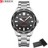 CURREN 8426 Fashion Business Men's WatchTop Luxury BrandQuartz Watch Stainless Steel Waterproof Luminous Watch Relogio Masculino