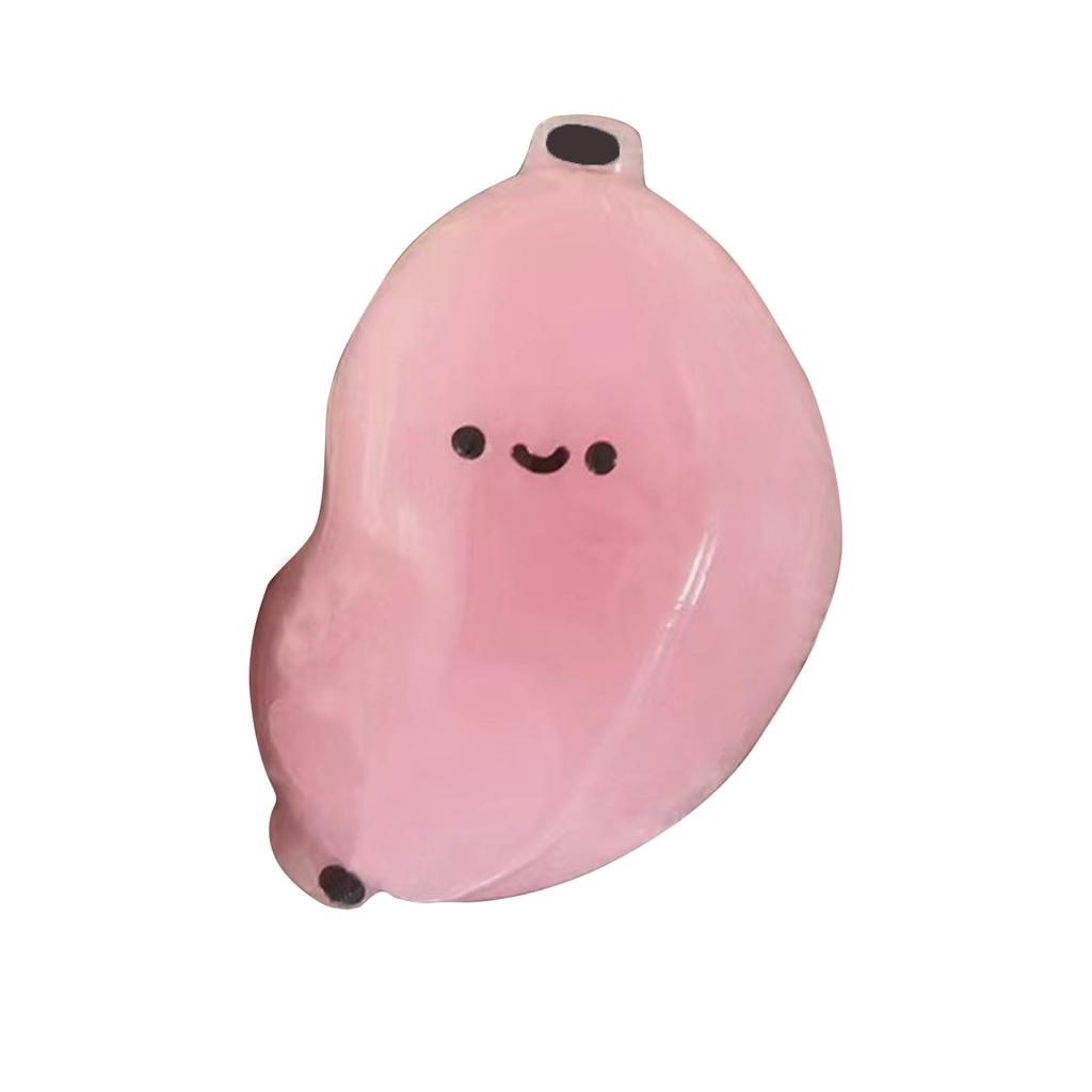 Cute Lovely Simulation Banana Squeeze Toy Soft Super Soft Super Elastic Fruit Toys Elastic Pink Slow Rebound Fruit Toy Adult