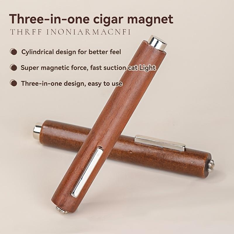 Narzędzie do zdobienia paznokci 3 w 1 Ultra Silny Magnetyczny Duży Cylinder, Wzmocniony Efekt Kociego Oka do Zdobienia Paznokci Rąk i Stóp