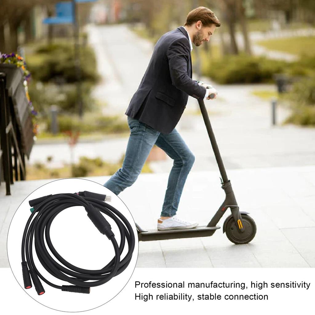 Electric Scooter Motor Wire High Sensitivity 1 To 5 Waterproof 12 Copper Core Motor Wires Harness