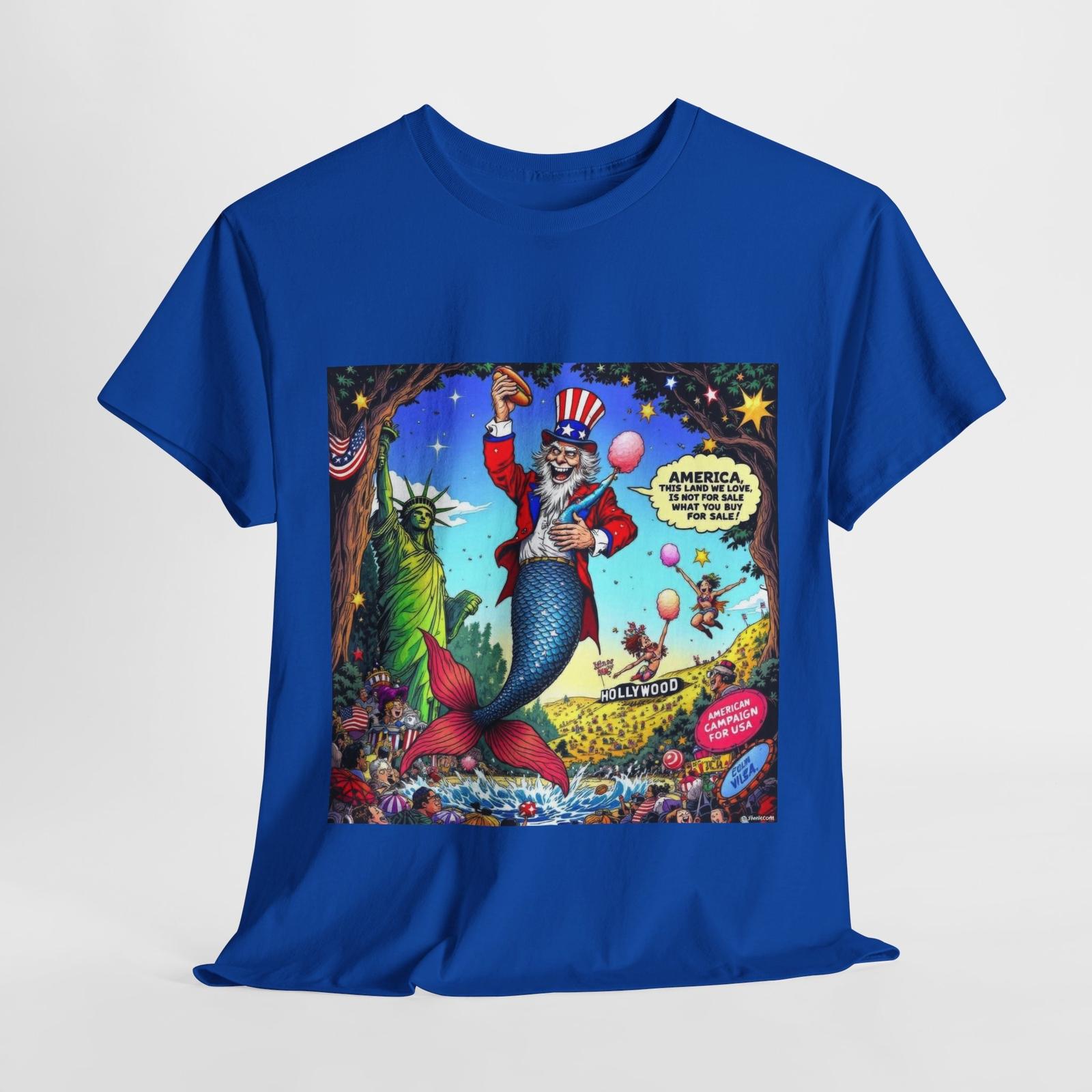 Funny Engrish Tee WTF Bad Engrish Tshirt Unisex July 4 Mermaid America Uncle Sam 2XL