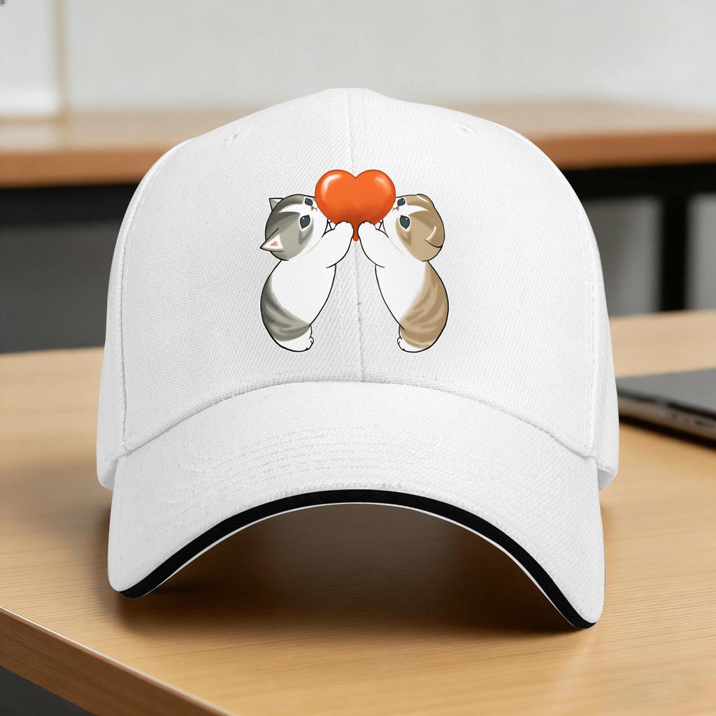 Sharks and kittens Baseball Cap Hiking Fishing Hot Sale Hip Hop Hats Women Unisex Casual Print Baseball Caps