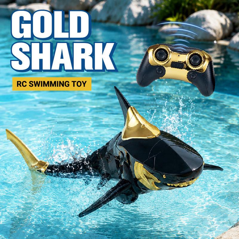 Remote Control Water Spray Shark Submarine for Kids 2.4G