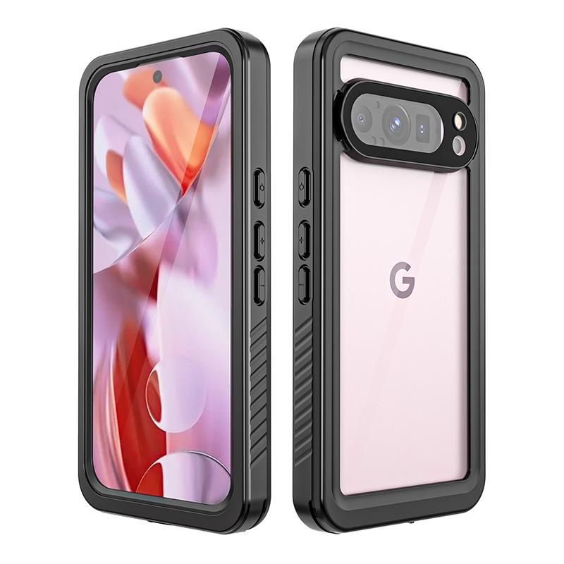 Google Pixel 9 Pro XL Waterproof Transparent Full Coverage Case