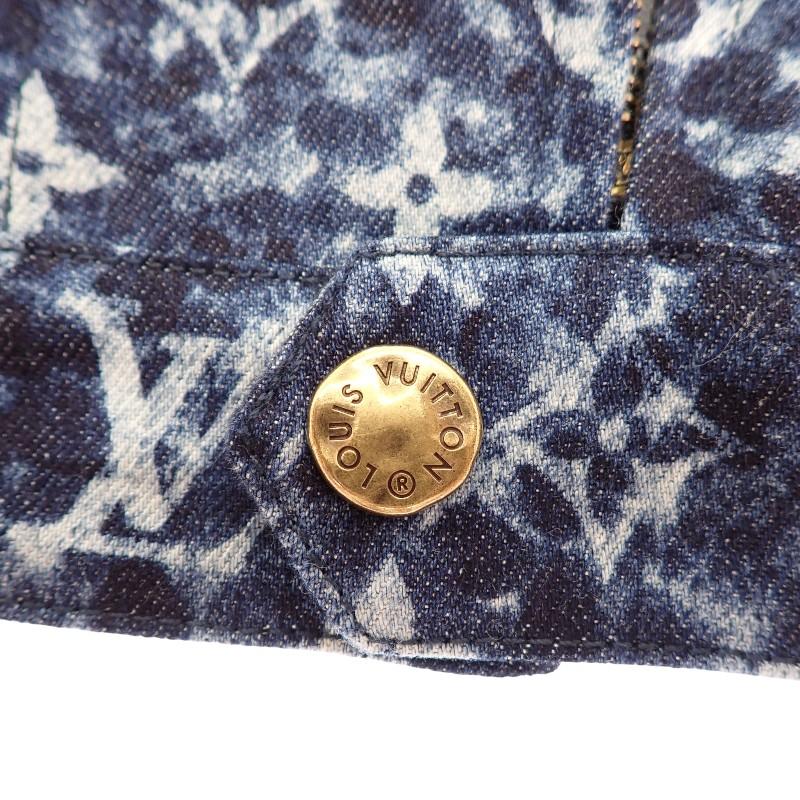 LOUIS VUITTON  54 Denim Jacket blue/Indigo cotton/Polyurethane mens