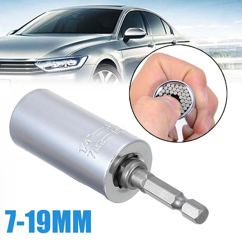 

Mayitr 7-19mm Универсальный ключ гнездо Spanner с адаптером power Drill