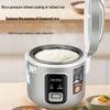 Large Capacity Electric Rice Cooker with Soup Making Feature - New Model with Non-Stick Spherical Pot for Wood Fire Cooking.
