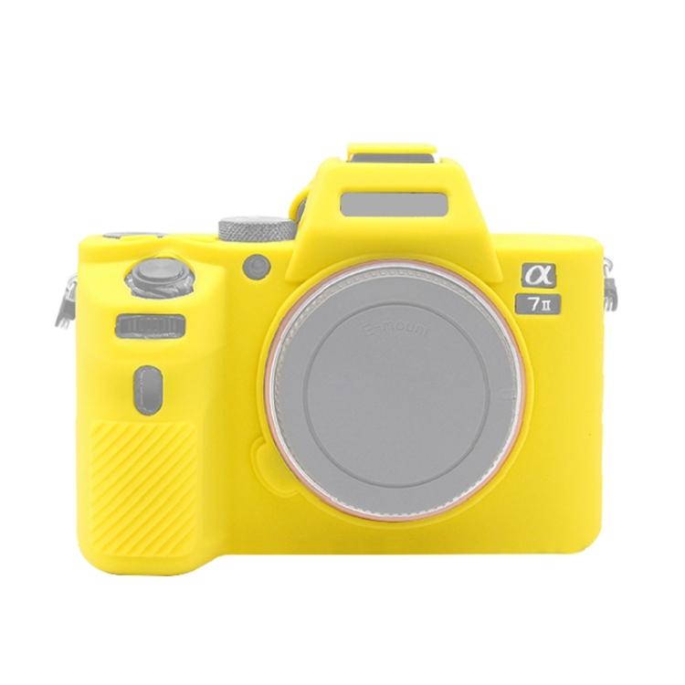 PULUZ Soft Silicone Protective Case for Sony ILCE-7MII / 7SMII / 7RMII