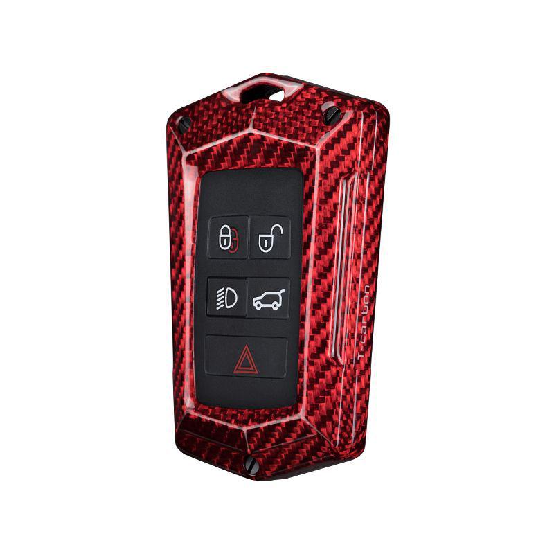 T-carbon Real Carbon Fiber Key Case for Land Rover Range Rover Evoque