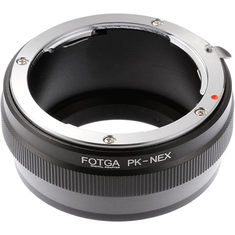 Fotga PK-NEX Adapter Digital Ring for Pentax PK K Mount Lens to Sony NEX E-Mount Camera (for Sony NEX-3 NEX-3C NEX-3N NEX-5 NEX