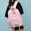 New High School College Student Schoolbag Women's Backpack Large Capacity College Style Fashion Casual Backpack