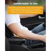 ROADFAR For Toyota Tundra 2007 2008 2009 2010 2011 2012 2013 Center Console Lid Armrest Cover Skin Replacement Fit for Gray