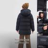 BOSIDENG Hooded Printed Duck Down Jacket T250246190