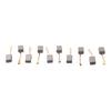 Pakket van 10 Koolborstels voor Elektrische Motor Vervanging 14mm x 9mm x 6mm Past op Elektrisch Gereedschap Inclusief Klopboormachines en Zagen