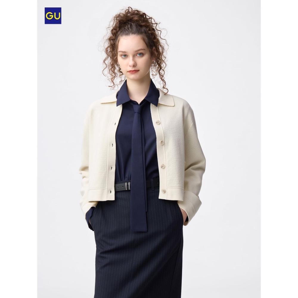 Uniqlo Gu Milano Rip Polo Cardigan