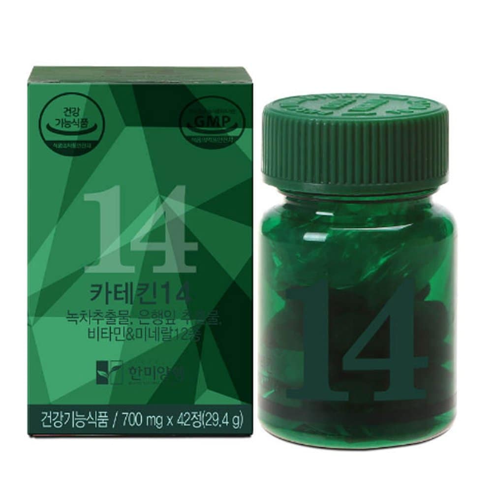 

Hanminutrition catechin 14 green tea extract 700mgx42capsules