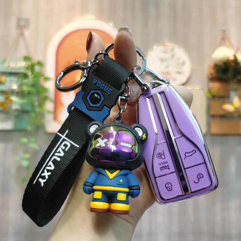 2022 Hongqi H9 Key Case Shell for HS5/HS7/HS9/H7/H5 Models - Unisex