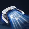 Chladicí ventilátor s obličejovým rozhraním Kryt obličeje Zmírňuje zamlžování čoček 3 rychlosti s PU polštářkem na obličej pro VR headset Meta Quest 3