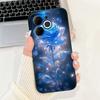 For Itel A80 Beautiful Bow Rose Painting Phone Case For Itel A80 A671L A671LC Shockproof Soft Silicone Cases