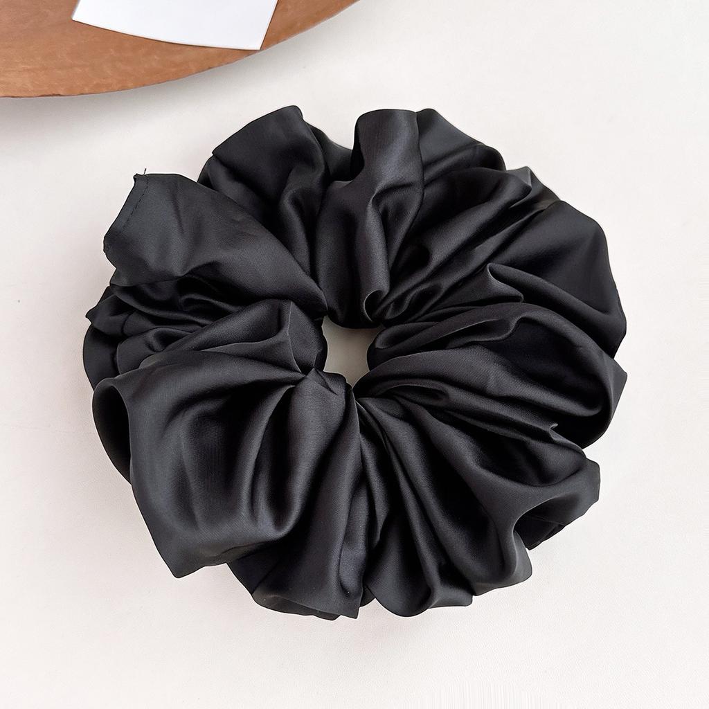 1 Stück Extra Große Flauschige Hochelastische Weiche Seidige Lässige Mode Scrunchies für Frauen Mädchen Haarbänder Accessoires