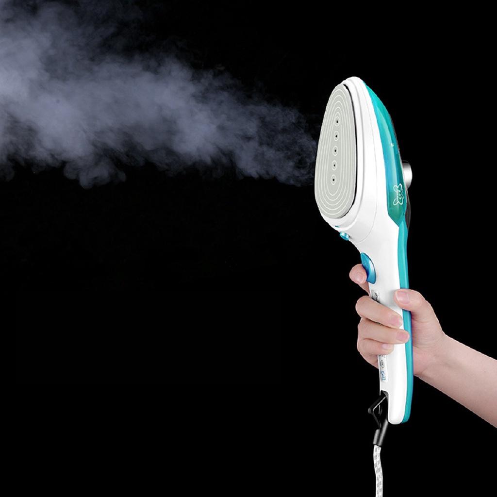 220V Household Steamer Vertical Steam Ironing Machine with Steam Iron, Brush, Iron for Ironing Clothes for Home 1000w