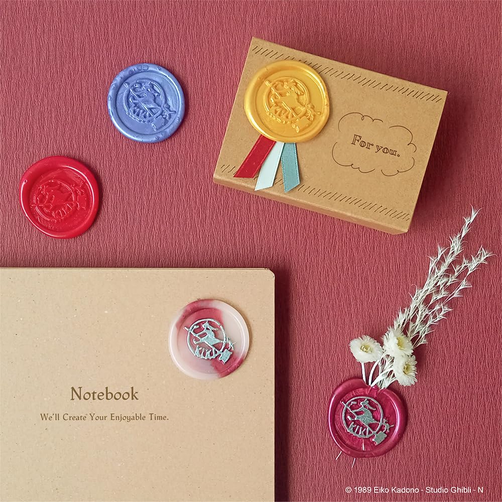 BEVERLY Набор сургучной печати Служба доставки Кики от Studio Ghibli SLW-002