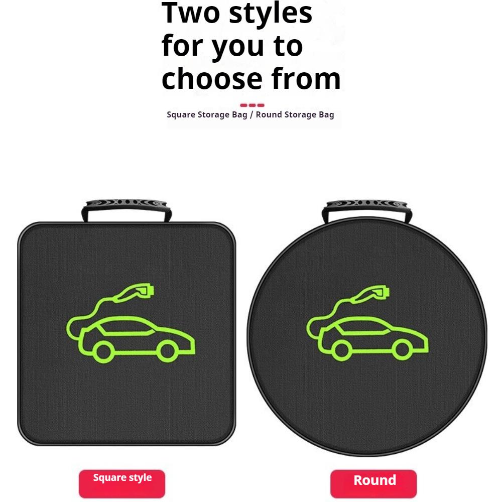 Fit For Leapmotor B10 B01 Lafa5 B05 Car Portable Charging Gun Storage Bag New Energy Discharging Gun Trunk Storage Box Bag