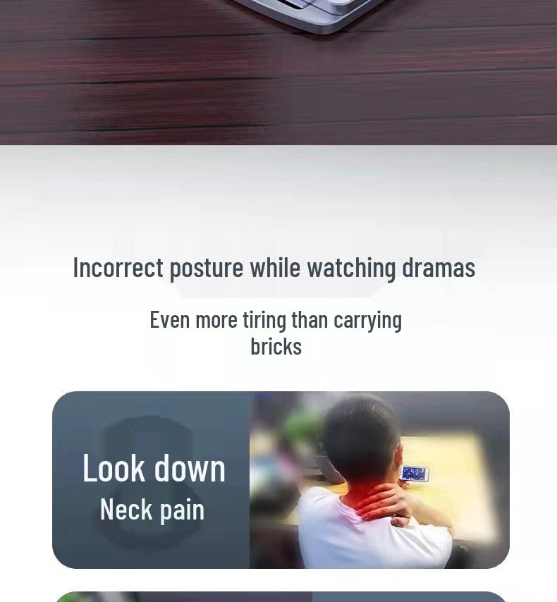Adjustable Foldable Alloy Stand for Phones & Tablets