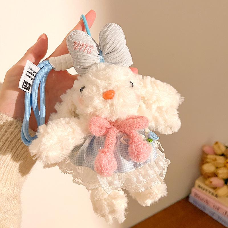 Cartoon Plush Keychains & Girls' Bag Accessories - Small, Versatile Gifts