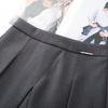 Women's High-Waist Navy Blue Irregular Short Skirt - Spring 2025 Collection