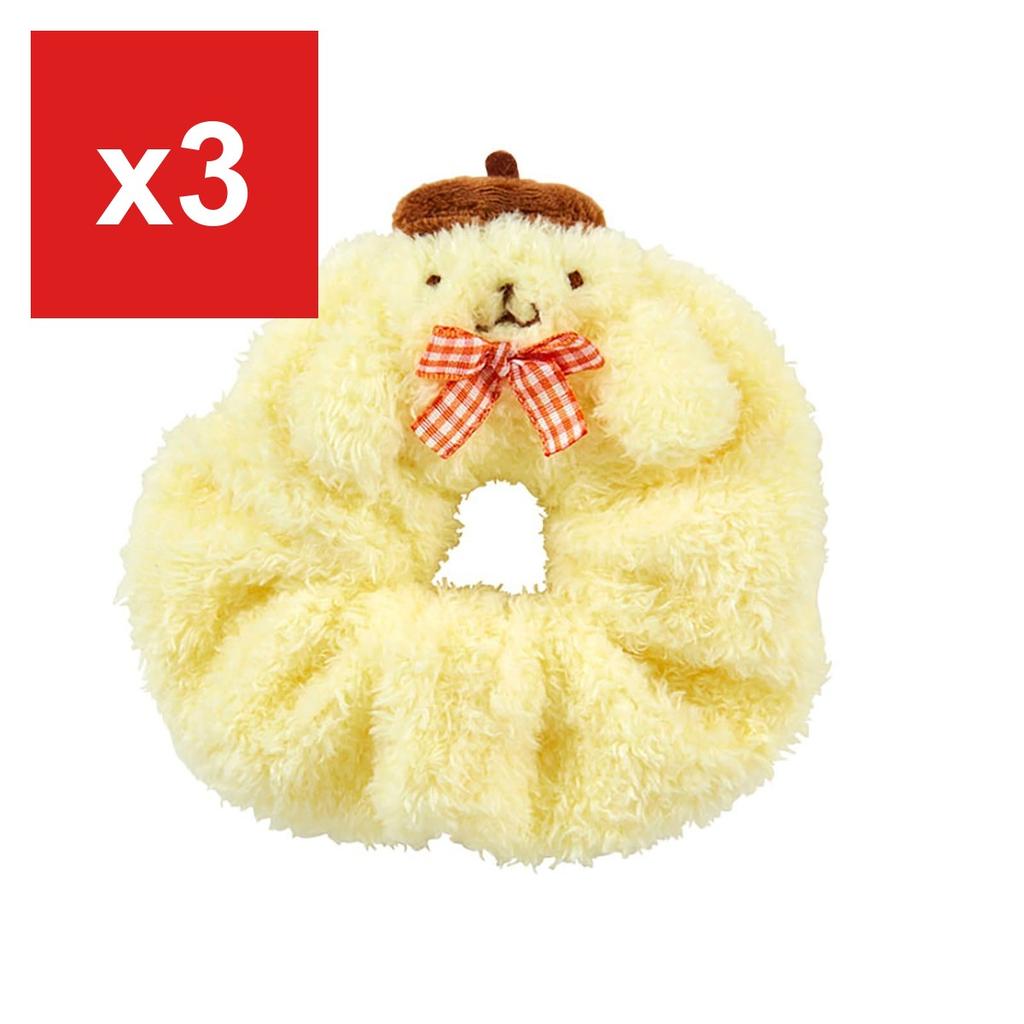 Sanrio Pompompurin Face-Shaped Scrunchie