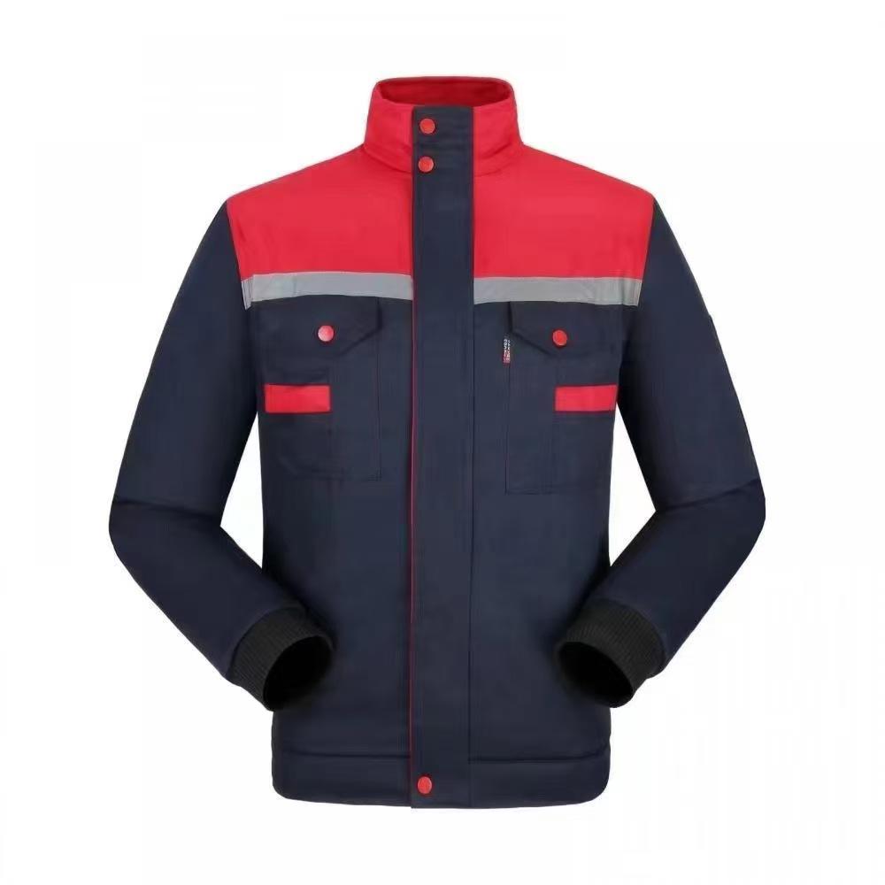 Thick Winter Cotton-Padded Work Jacket for Cold Weather Protection