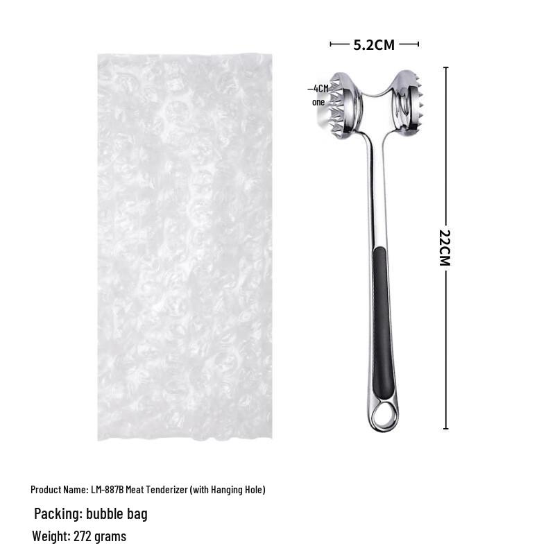 ZISIZ Meat Tenderizer Hammer 2-Pack