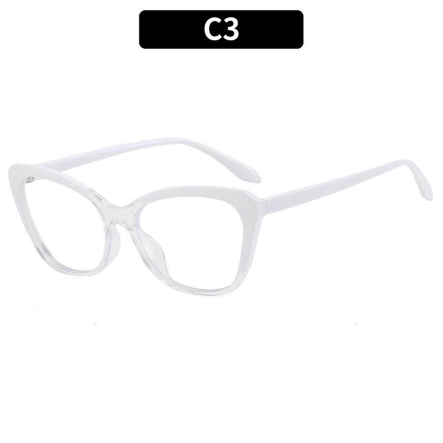 Classic Anti-Blue Light Computer Eye Glasses Frames Men Women Vintage Square Plastic Cat Eye Glasses Frame Eyewear