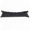 Detachable Black Leather Fake Collar Pu Punk Style Collar Cool Rivet Collar  Photo Props