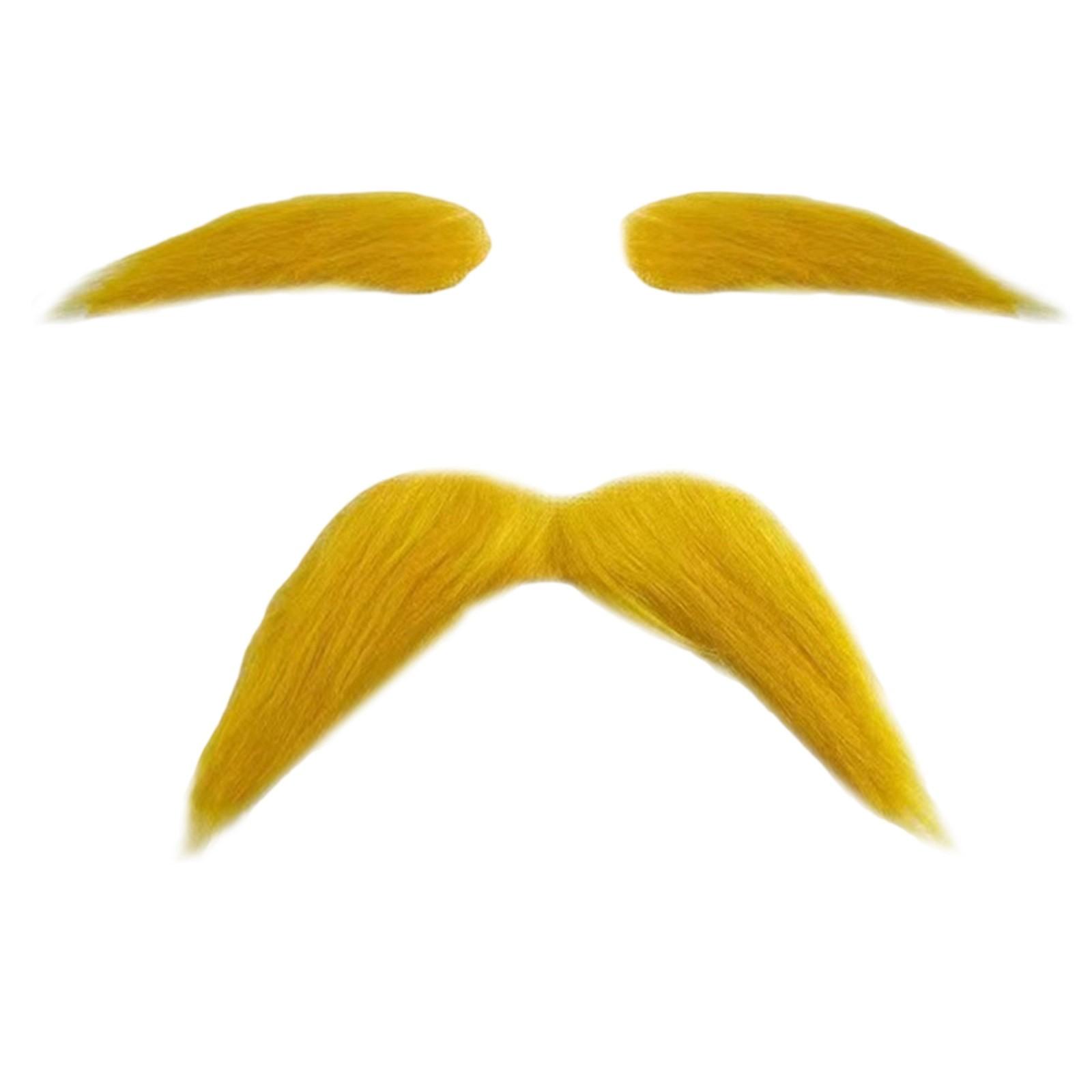 

Партийные накладные бороды, реквизит, костюмированная вечеринка, забавная имитация настоящих и фальшивых бород One Size жёлтый