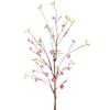 Chinese Style Artificial Plum Blossom Branch Elegant Plastic Simulation Silk Plums Blossom Handmade Realistic Fake Flower