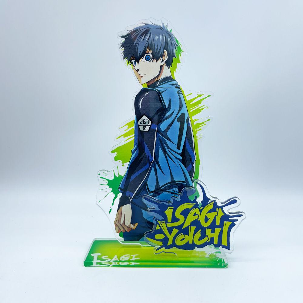 15CM Blue Lock Acrylic Desk Decorations (featuring Nagi Seijirou, Oikage Reio, Kiyose Kazuichi, Itomaki Rin, and Itomaki Sae