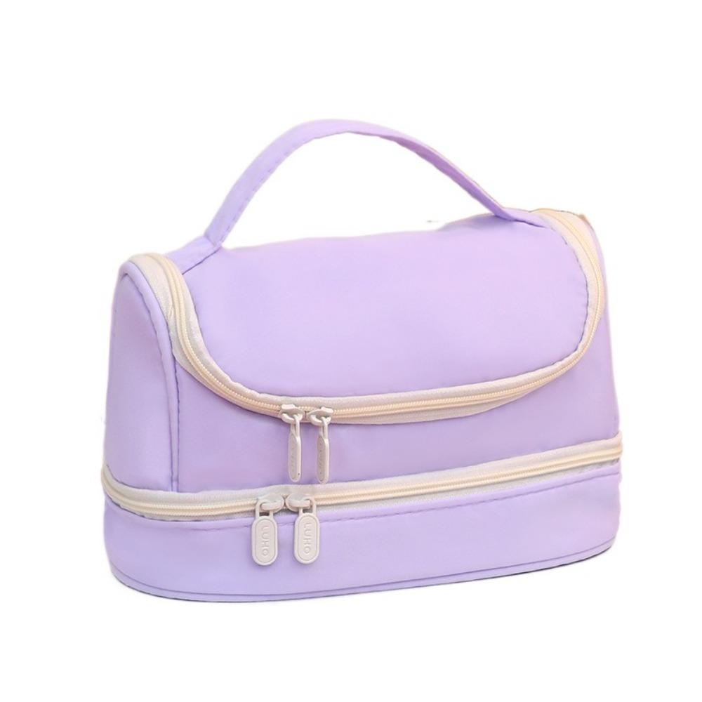 Non-woven Fabric Pencil Case Large Capacity Stationery Storage Pouch Handheld Pen Bag  School