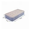 Flocked Mattress with Built-in Pump | Inflatable Pillow,