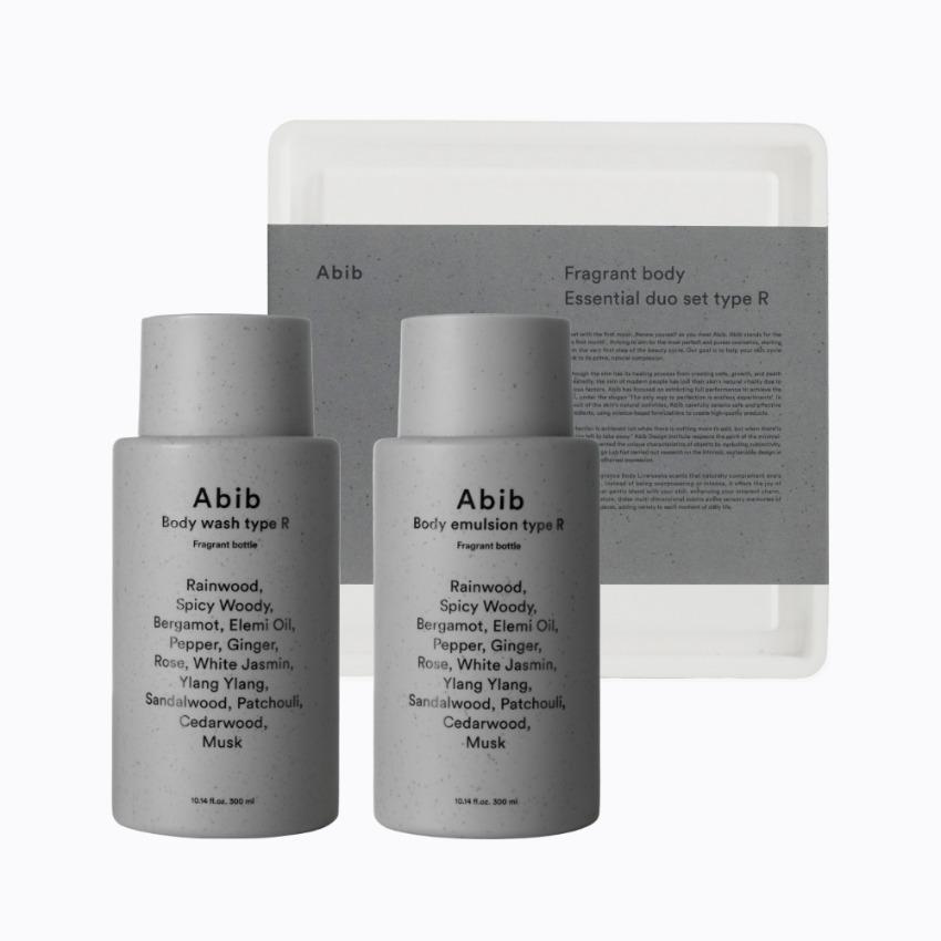 Abib Fragrant Body Wash & Emulsion Duo Kit 3 Types Body Care Gift Set
