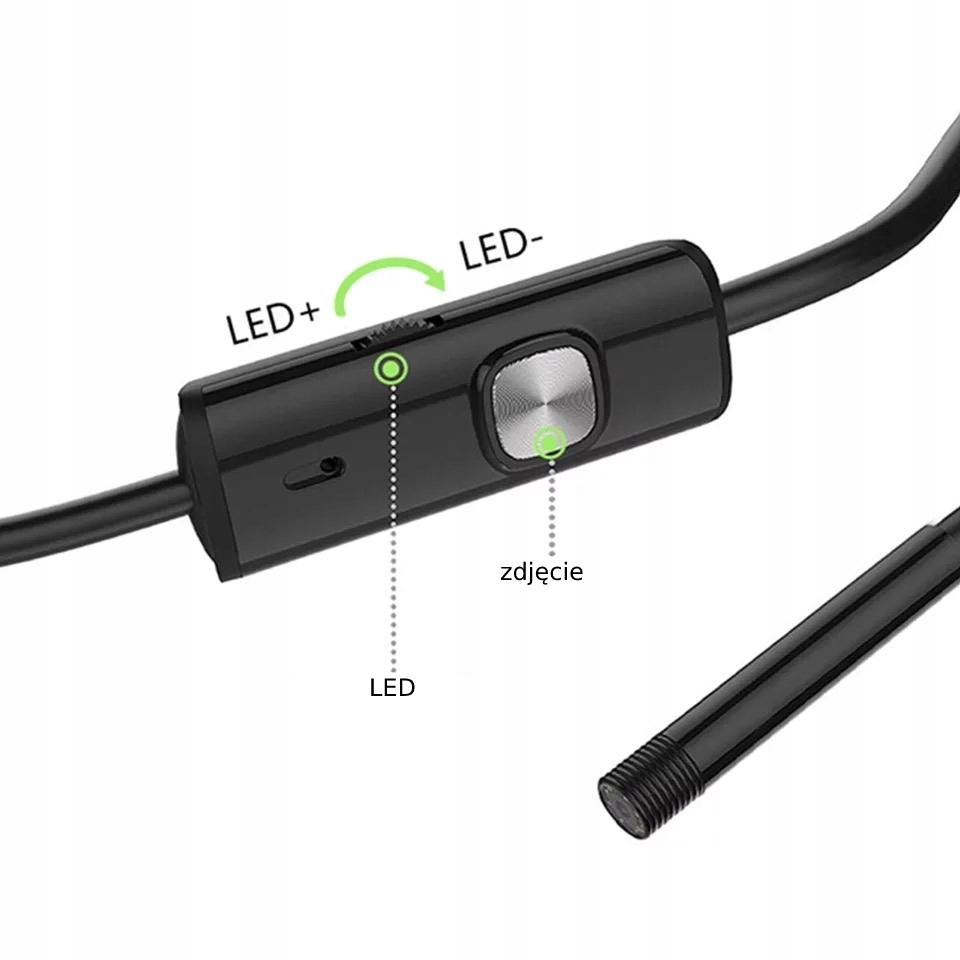 Endoscope Camera 6Xled Inspection Android Pc