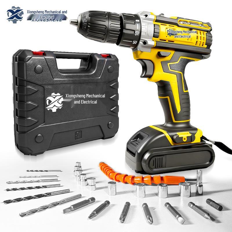 Lithium Battery Multifunctional Electric Hand Drill Set
