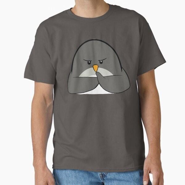 Angry Penguin Classic T-Shirt T-Shirt Made in US/AUS Size S-2XL Unisex T-Shirt XXXXL